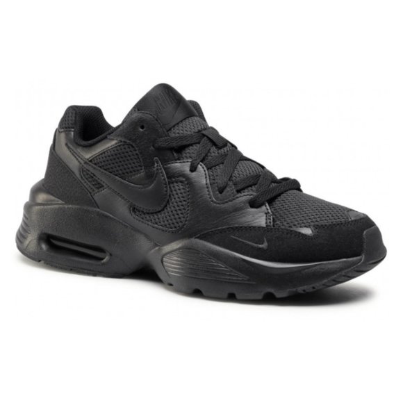 Nike Shoes | Nike Air Max Fusion Sneakers in Black | Color: Black | Size: 6 | Sarahm2036's Closet